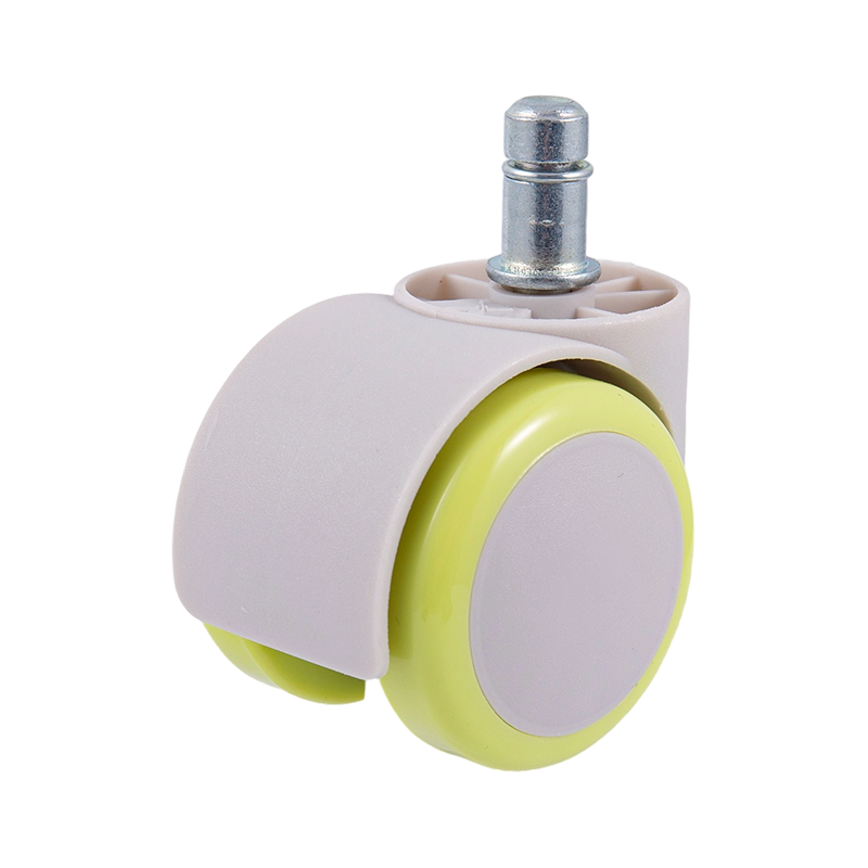 50/38 Gri-Yeşil PU tekerlek (Aurora Green) Ofis Sandalye Evrensel Caster Aksesuarları